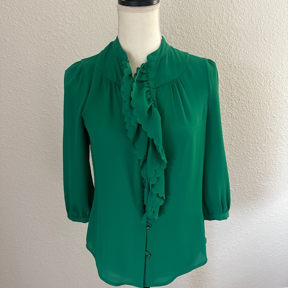 HD in Paris Vibrant Green Blouse